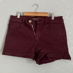 Maroon Shorts